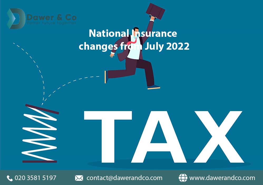 National Insurance changes from July 2022
