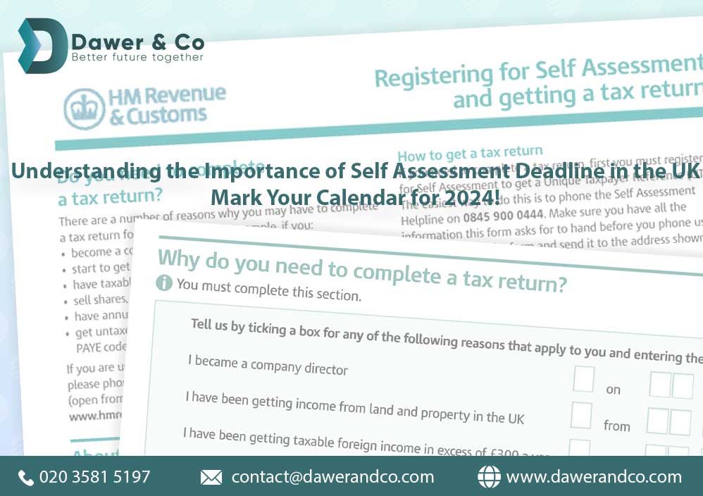 Understanding the Importance of Self Assessment Deadline in the UK: Mark Your Calendar for 2024!